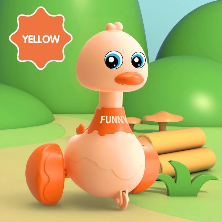 “Baby Toy Swing Duck Pull - Back Car – Cartoon Animal Inertia Vehicle for Toddlers, Early Education Toy for Boys & Girls” - RELUX.STORE