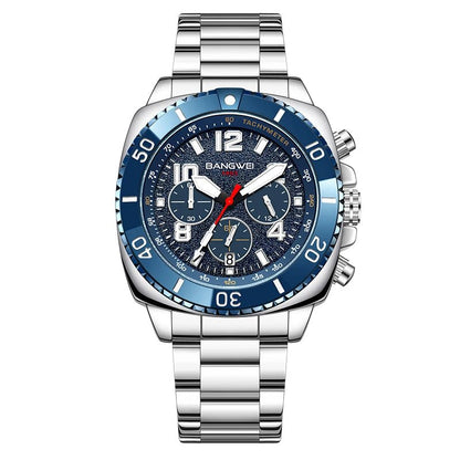 BANGWEI 2025 Luxury Watches Men Fashion Sports Quartz Wristwatches 30M Waterproof Luminous Chronograph Mens Watch Reloj Hombre - RELUX.STORE