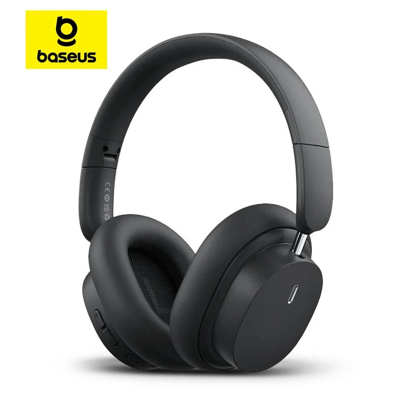 Baseus Bowie D05 Wireless Headphones – 3D Spatial Audio, Bluetooth 5.3, 40mm Drivers, Foldable Over - Ear Headset with 70H Playback - RELUX.STORE