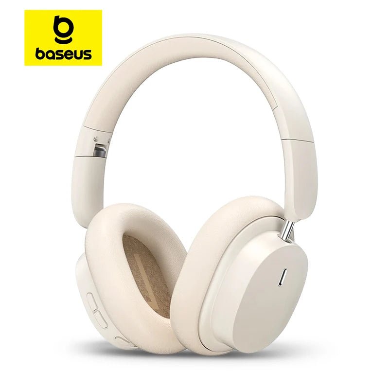 Baseus Bowie D05 Wireless Headphones – 3D Spatial Audio, Bluetooth 5.3, 40mm Drivers, Foldable Over - Ear Headset with 70H Playback - RELUX.STORE
