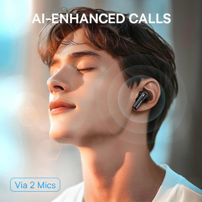"Baseus Bowie E19 Wireless Earphones – Bluetooth 5.3, Big Bass 12mm Drivers, IPX5 Waterproof, 33H Battery Life Earbuds" - RELUX.STORE