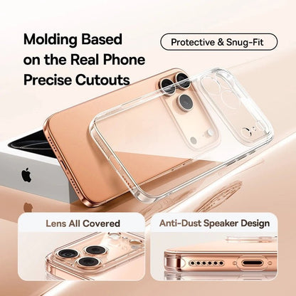"Baseus Clear Soft TPU Case for iPhone 17 / 17 Pro Max / 17 Air – Ultra - Thin, Anti - Drop, Shockproof Protective Cover for iPhone 16 / 15 Pro Max" - RELUX.STORE