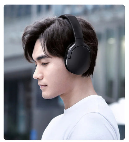 "Baseus D02 Pro Wireless Bluetooth Headphones – Foldable Over - Ear Sport Headset, Gaming Earbuds, Bluetooth 5.3 Earphones" - RELUX.STORE