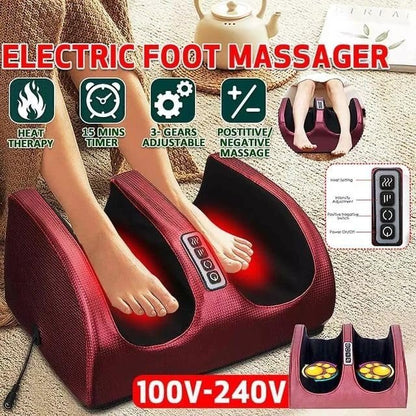 Best Electric Foot Massager for Pain Relief & Relaxation – Deep Kneading Therapy at Home" - RELUX.STORE