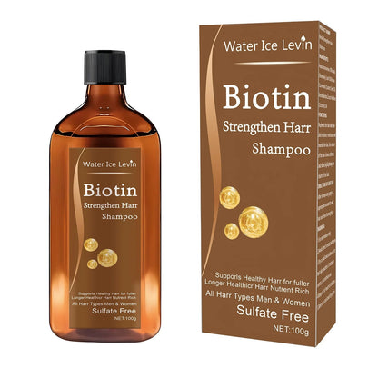 Biotin hair Growth shampoo anti - hair loss treatment for men and women rapid thickening and re - oil beauty health - RELUX.STORE