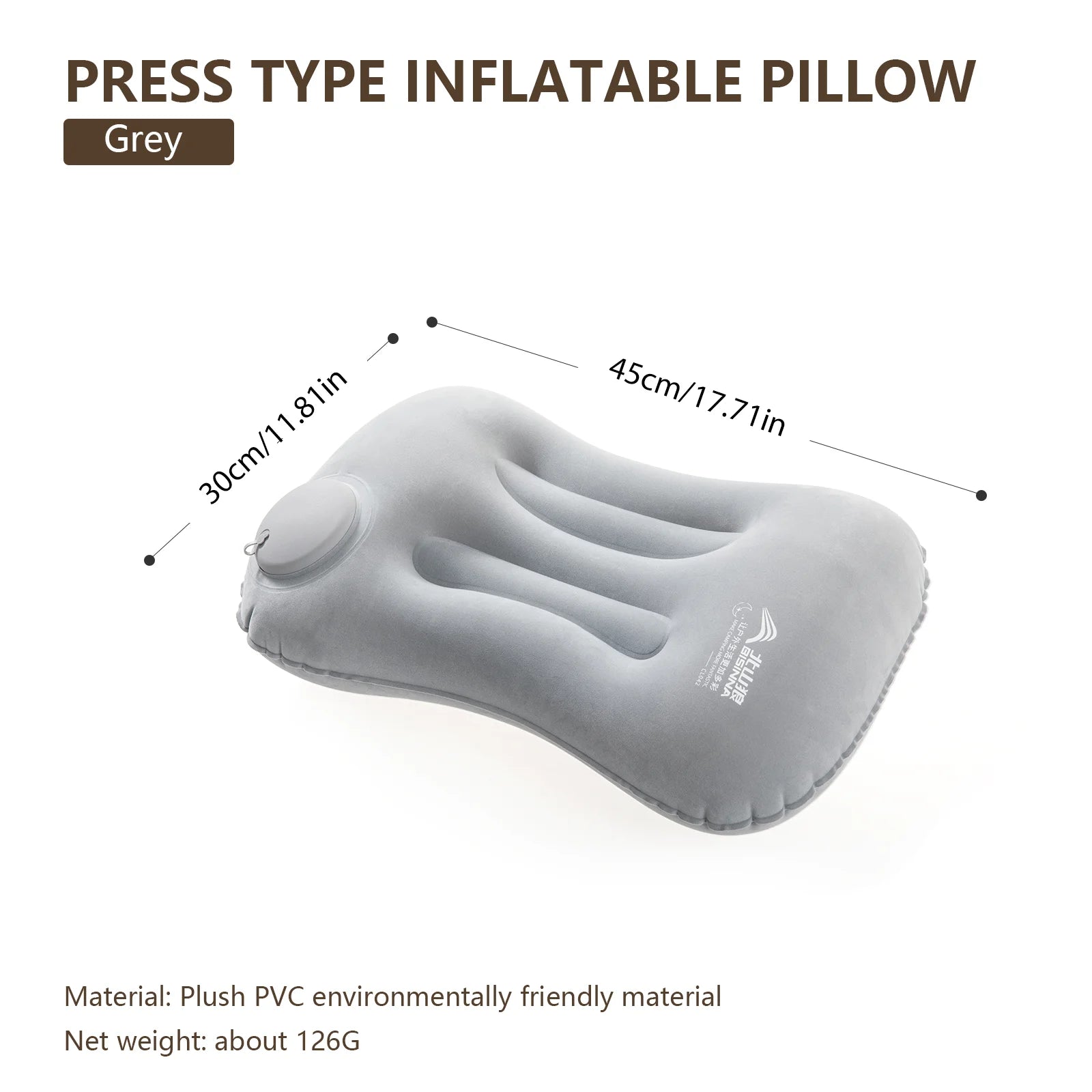 “BISINNA Inflatable Camping Pillow – Ultralight Travel & Hiking Air Pillow for Neck & Lumbar Support, Portable Outdoor Sleeping Cushion” - RELUX.STORE