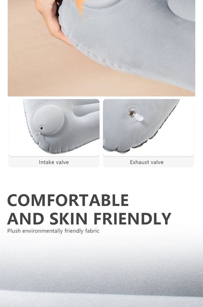 “BISINNA Inflatable Camping Pillow – Ultralight Travel & Hiking Air Pillow for Neck & Lumbar Support, Portable Outdoor Sleeping Cushion” - RELUX.STORE
