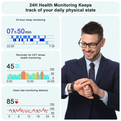 Blackview X20 Smart Watch with Health Monitoring Fitness Tracking 1.43” HD AMOLED Screen Bluetooth Watches for Men Women Gifts - RELUX.STORE