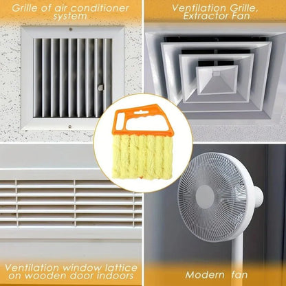Blinds Window Cleaning Brush, Detachable Washable Blinds Dust Removal Brush, Blinds Duster, Household Dust Brush For Window Blin - RELUX.STORE
