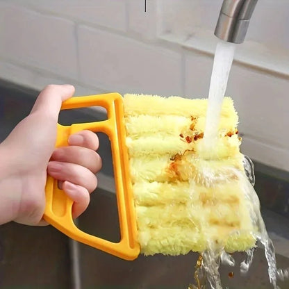 Blinds Window Cleaning Brush, Detachable Washable Blinds Dust Removal Brush, Blinds Duster, Household Dust Brush For Window Blin - RELUX.STORE