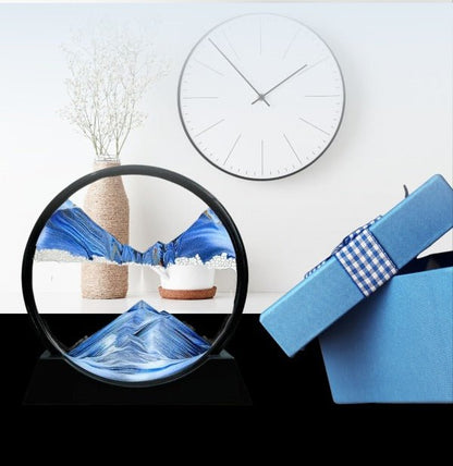 BLUE HOURGLASS DECOR - RELUX.STORE
