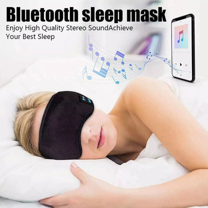 “Bluetooth Earphones Headband – Wireless Sports & Sleep Headset, Elastic Music Eye Mask, Comfortable Bluetooth Headphones for Running, Gym & Sleeping” - RELUX.STORE