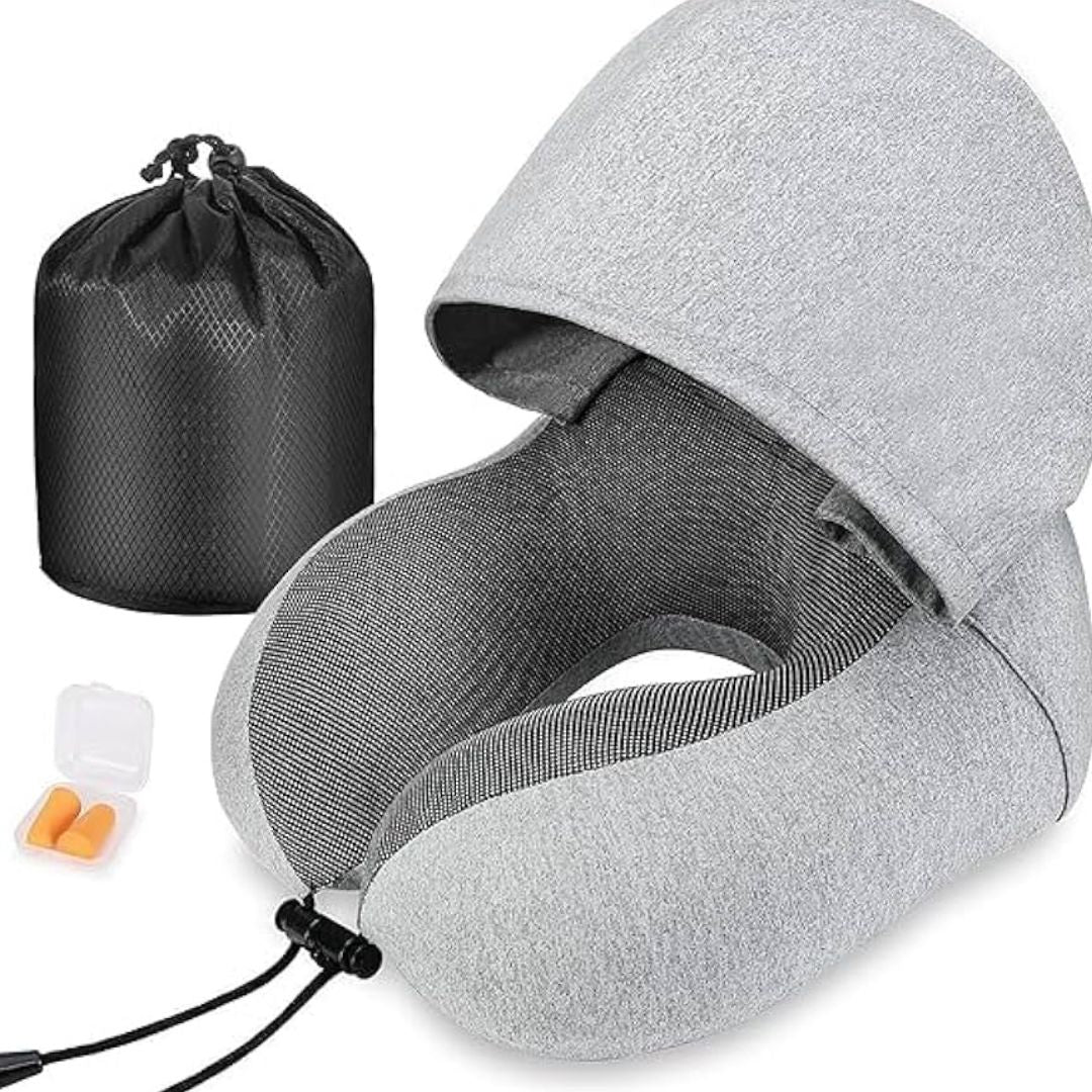 "Bluetooth Pillow with Cap – Wireless Music Travel Pillow with Built - in Headphones & Hands - Free Calling" - RELUX.STORE