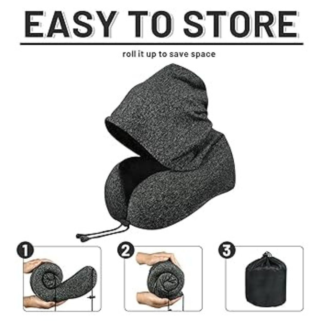 "Bluetooth Pillow with Cap – Wireless Music Travel Pillow with Built - in Headphones & Hands - Free Calling" - RELUX.STORE