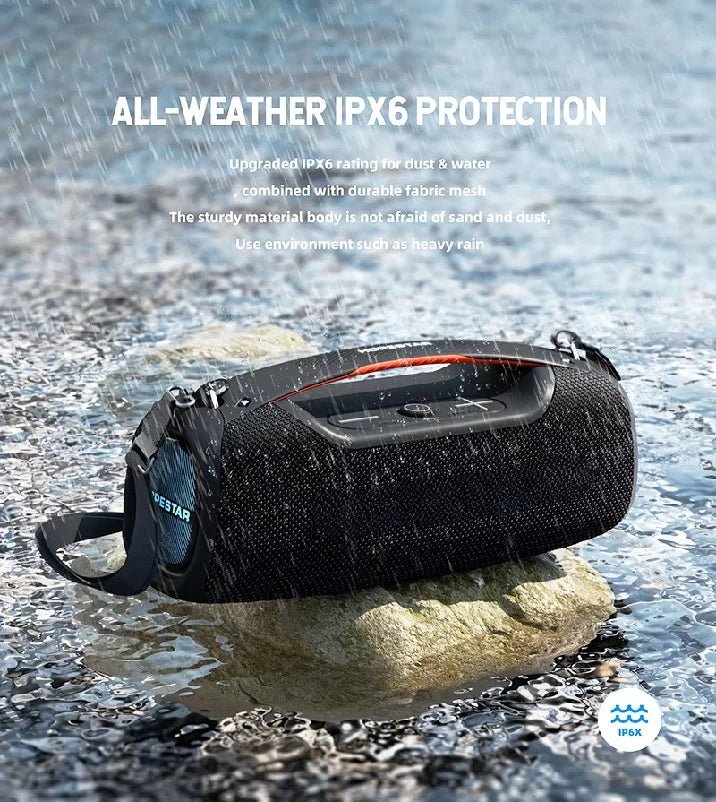 Bluetooth Speaker 100w Subwoofer Speaker High Quality Loud Portable Audio Player A60 Bluetooth Connectivity Home Microphone - RELUX.STORE