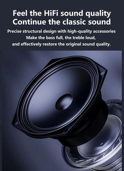 Bluetooth Speaker Wireless Waterproof Outdoor Stereo Bass USB/TF/FM Radio LOUD - RELUX.STORE