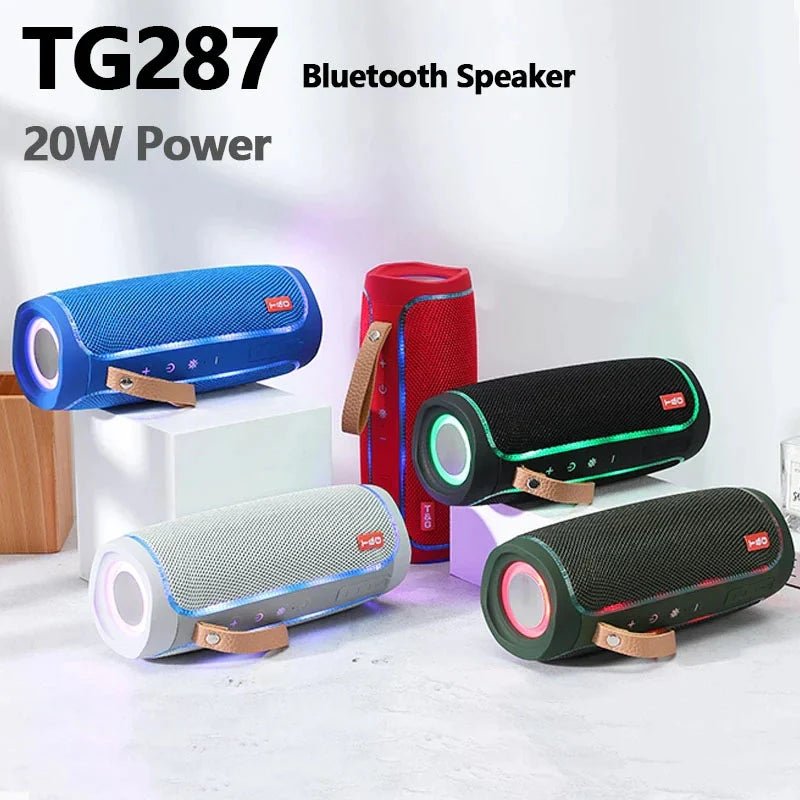 Bluetooth Speaker Wireless Waterproof Outdoor Stereo Bass USB/TF/FM Radio LOUD - RELUX.STORE