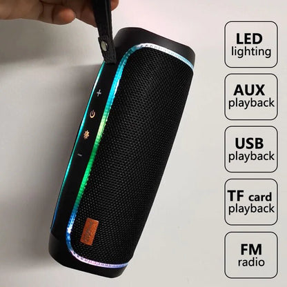 Bluetooth Speaker Wireless Waterproof Outdoor Stereo Bass USB/TF/FM Radio LOUD - RELUX.STORE