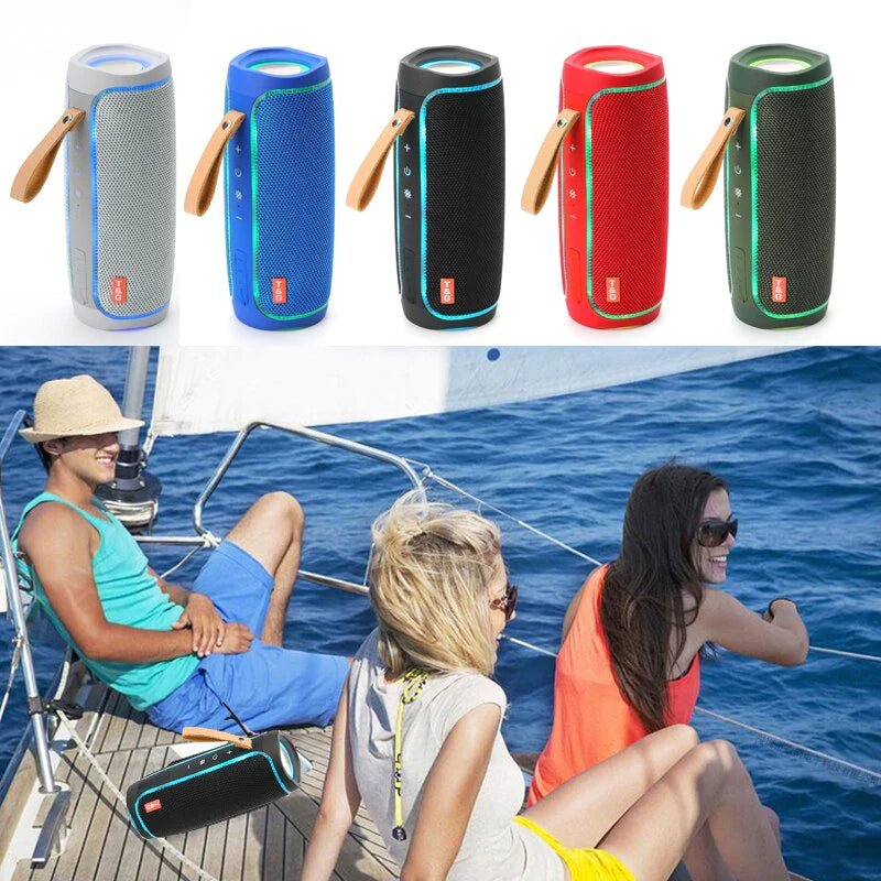 Bluetooth Speaker Wireless Waterproof Outdoor Stereo Bass USB/TF/FM Radio LOUD - RELUX.STORE