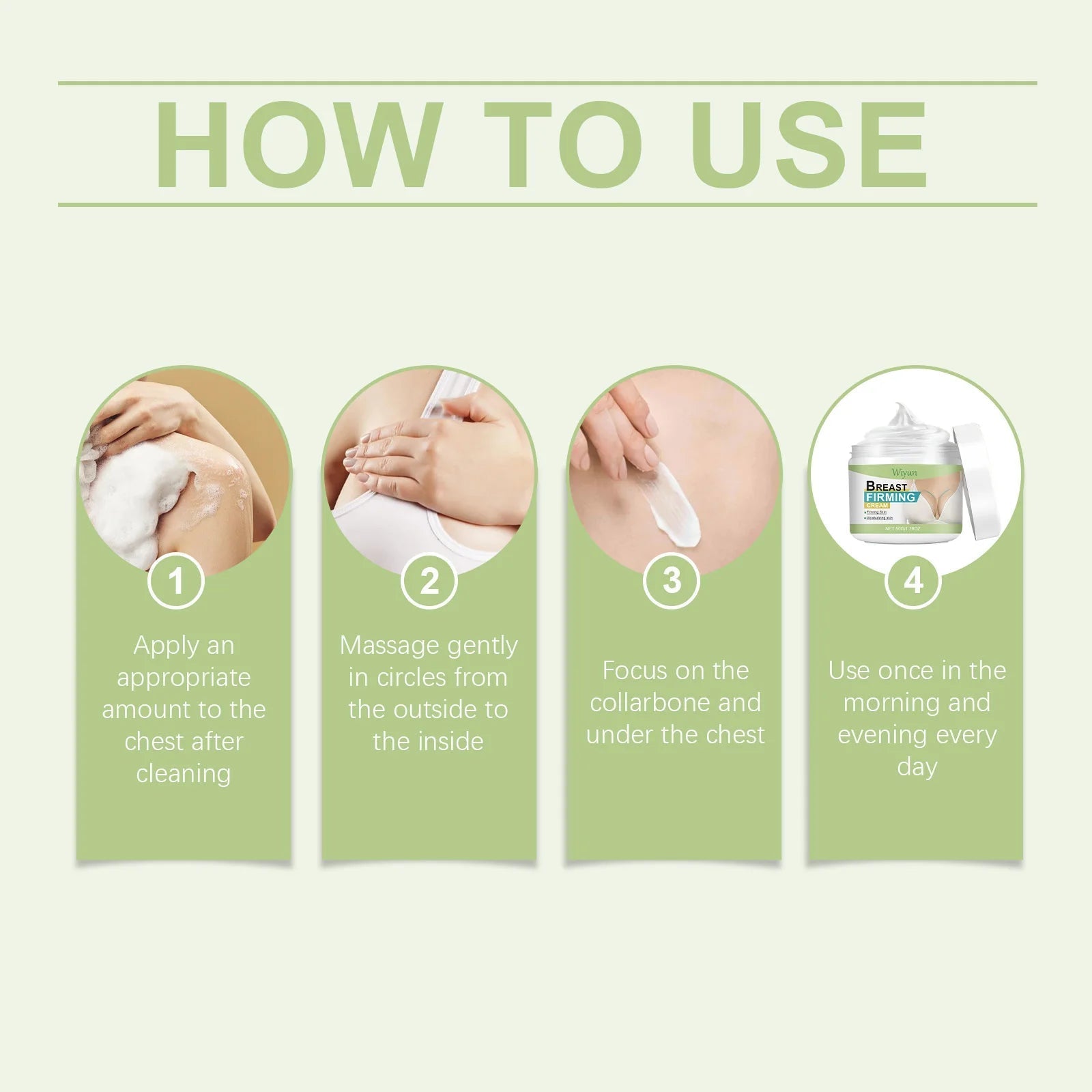 Breast Firming Cream Lifting Tightening Moisturizing Anti - Sagging Improves Elasticity Fast Absorbing for Women's Bust Care - RELUX.STORE