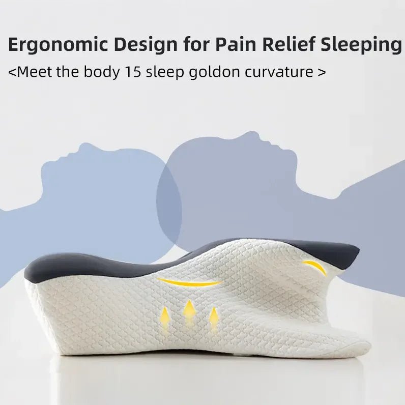 “Butterfly - Shaped Orthopedic Memory Foam Pillow – Slow Rebound Cervical Neck Support for Pain Relief, Spine Alignment & Deep Sleep | Health Care Pillow by Relux.Store” - RELUX.STORE