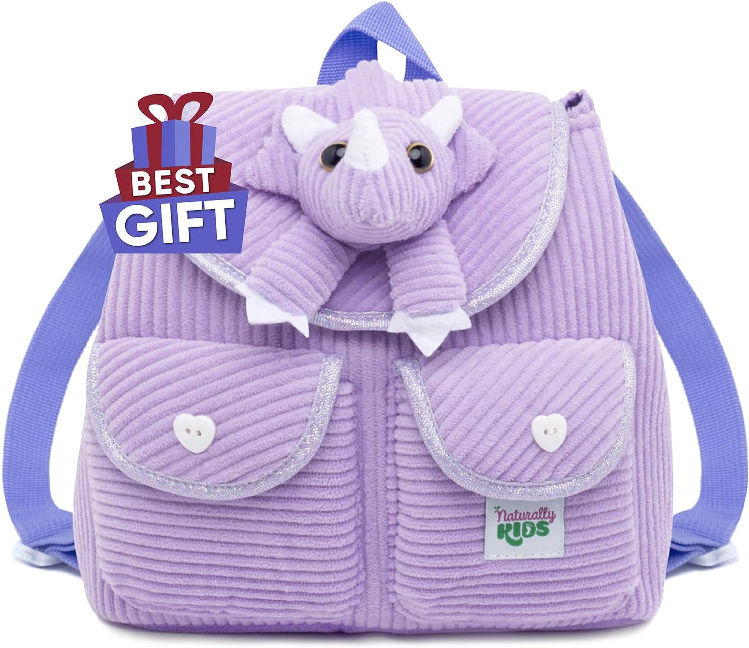 Wolf Backpack, Wolf Toys for Kids 3-5, Toddler Husky Stuffed Animal Gifts for 2 3 4 5 Year Old Girl Boy