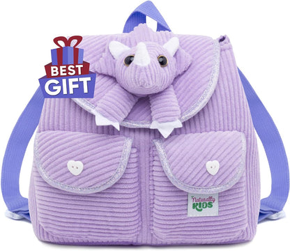 Wolf Backpack, Wolf Toys for Kids 3-5, Toddler Husky Stuffed Animal Gifts for 2 3 4 5 Year Old Girl Boy