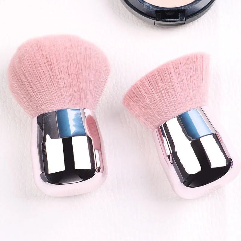 CALIYI 1/2 PCS Fluffy Loose Powder Blush Brushes Portable MINI Luxury Makeup Brush Travel Cosmetic Make Up Tools For Women Girls - RELUX.STORE