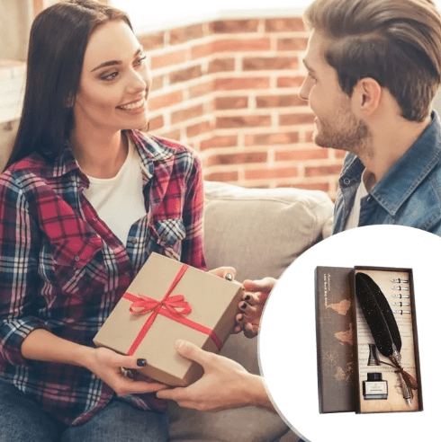 Calligraphy Feather Pen Set - RELUX.STORE