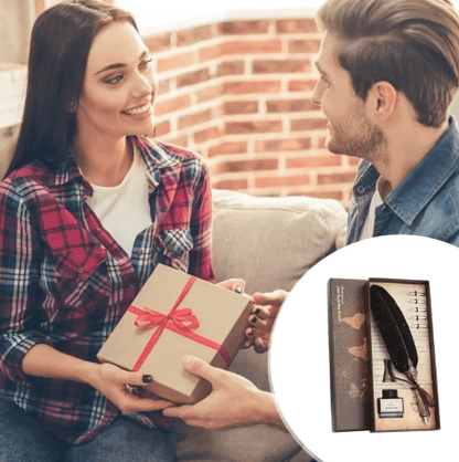 Calligraphy Feather Pen Set - RELUX.STORE