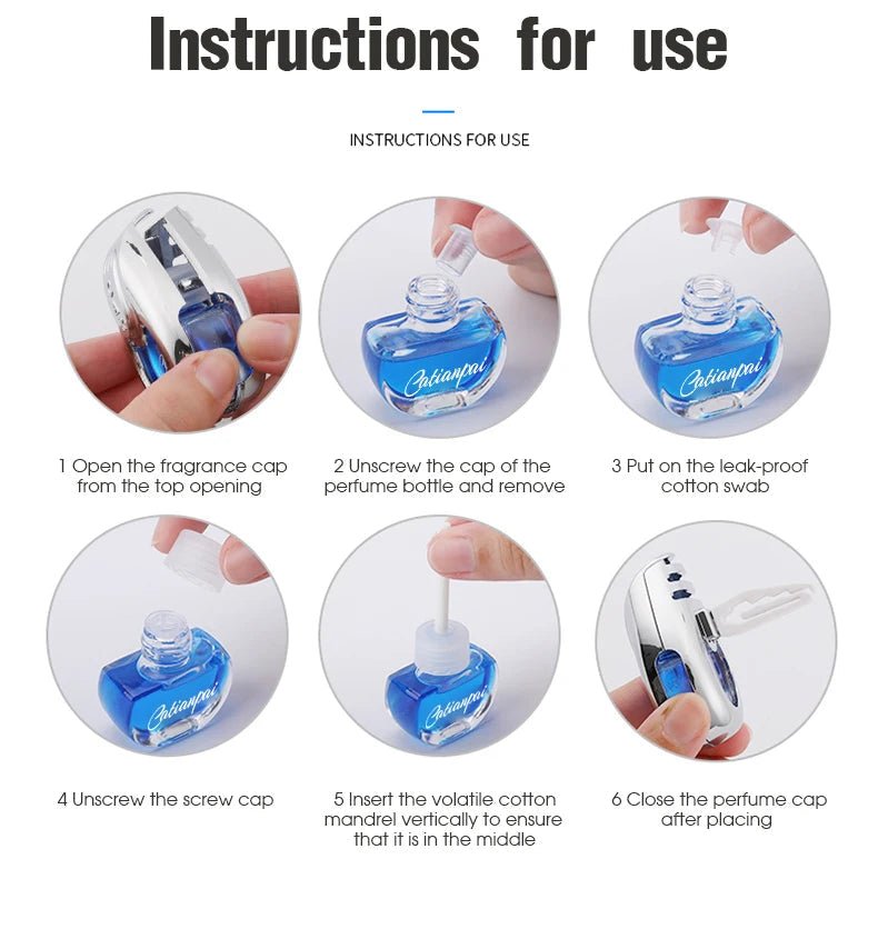 "Car Air Freshener Fragrance – Creative Vent Diffuser Pendant, Long - Lasting Aromatherapy Scent for Auto Interiors" - RELUX.STORE
