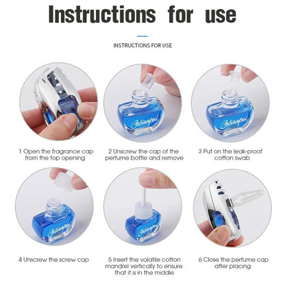 "Car Air Freshener Fragrance – Creative Vent Diffuser Pendant, Long - Lasting Aromatherapy Scent for Auto Interiors" - RELUX.STORE