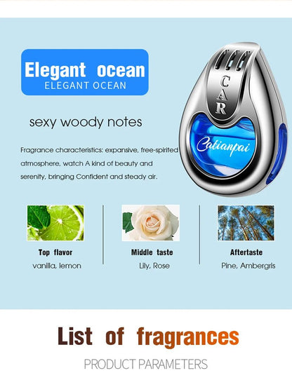 "Car Air Freshener Fragrance – Creative Vent Diffuser Pendant, Long - Lasting Aromatherapy Scent for Auto Interiors" - RELUX.STORE