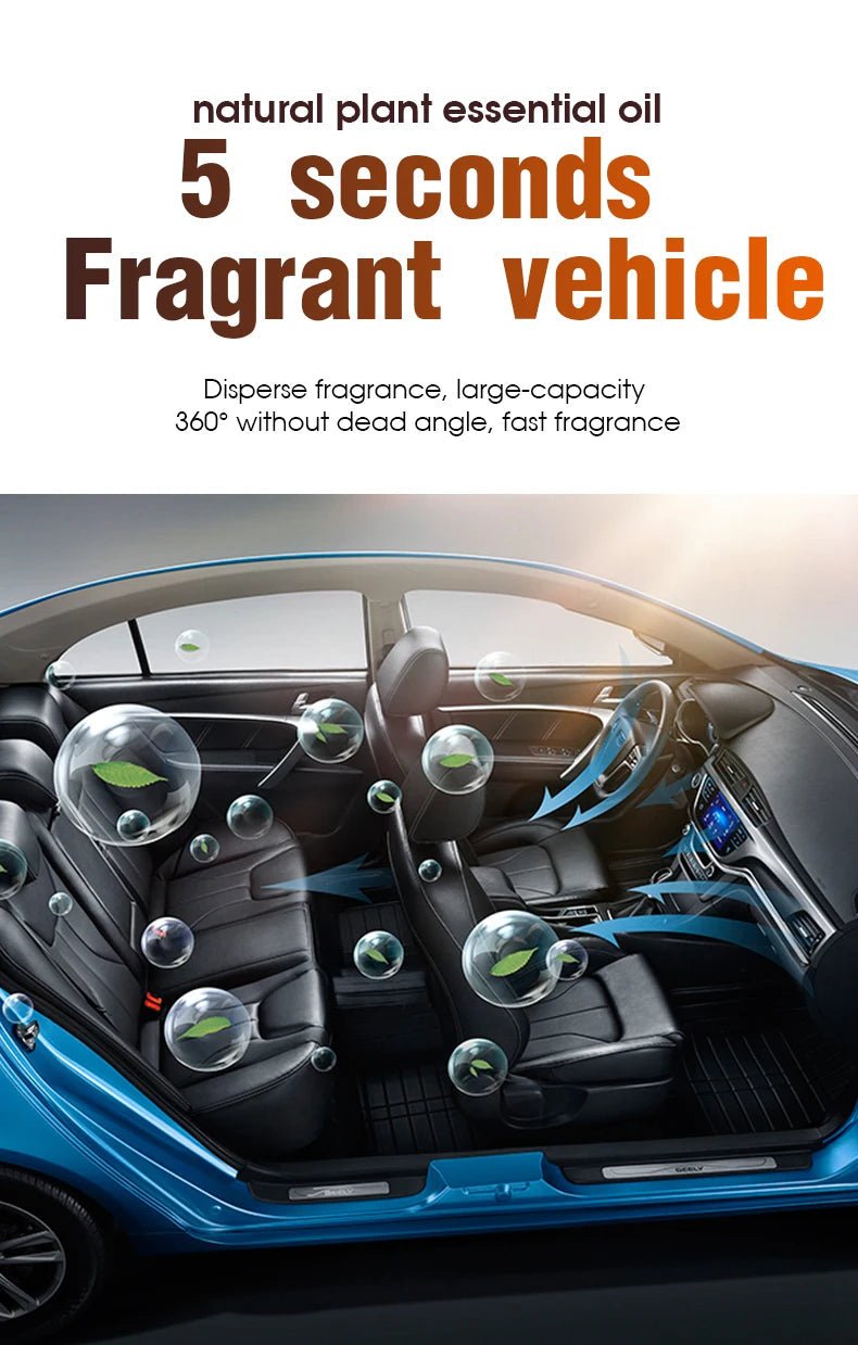 "Car Air Freshener Fragrance – Creative Vent Diffuser Pendant, Long - Lasting Aromatherapy Scent for Auto Interiors" - RELUX.STORE