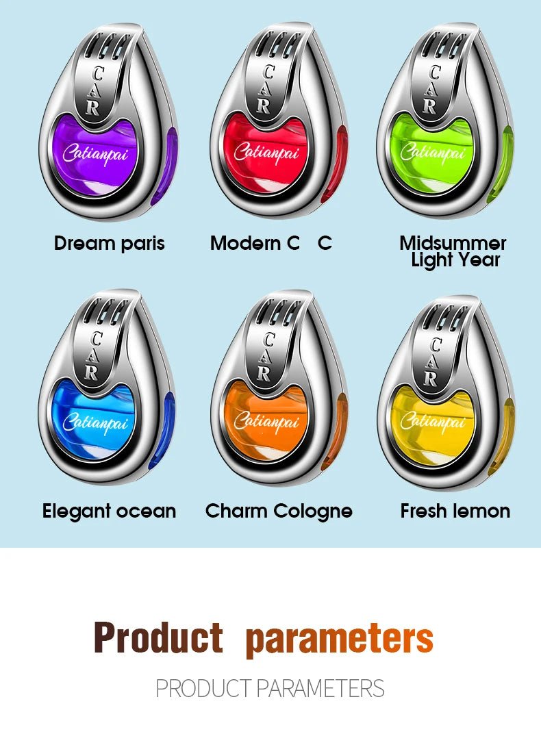 "Car Air Freshener Fragrance – Creative Vent Diffuser Pendant, Long - Lasting Aromatherapy Scent for Auto Interiors" - RELUX.STORE