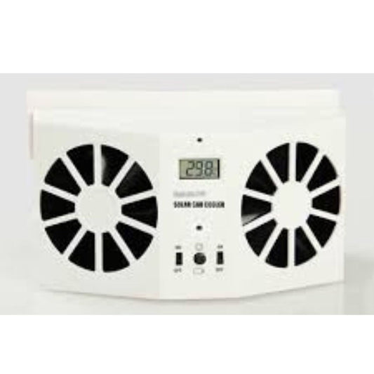 "Car Solar Fan – Portable Solar - Powered Ventilation Fan for Vehicle Cooling" - RELUX.STORE