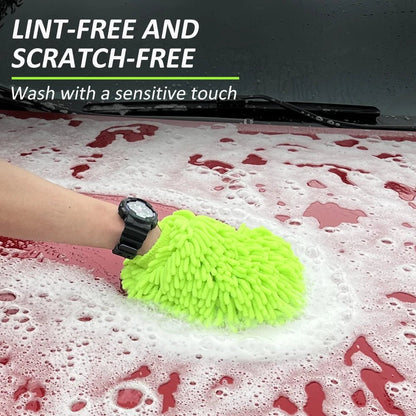 "Car Wash Gloves – Chenille Plush Double - Sided Cleaning Gloves for Car Detailing, Thickened Auto Cleaning Tool" - RELUX.STORE