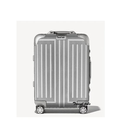 Carrylove 20"26"30 Inch Big Aluminum Trolley Suitcase Trunk Metallic Large Rolling Luggage Bag On Wheels - RELUX.STORECarrylove 20"26"30 Inch Big Aluminum Trolley Suitcase Trunk Metallic Large Rolling Luggage Bag On Wheels