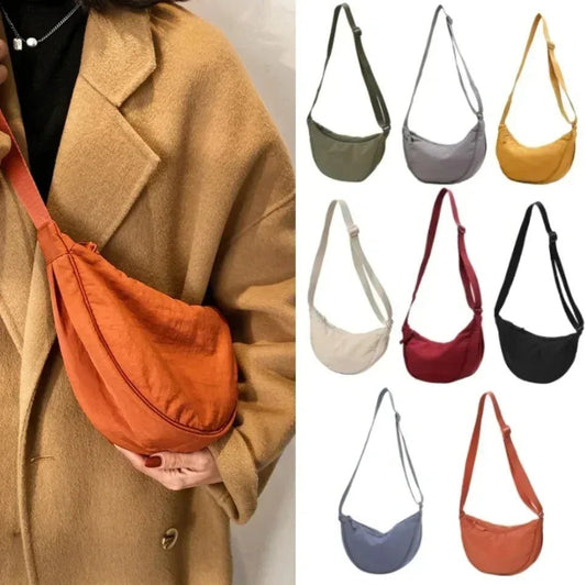 Casual Nylon Hobos Crossbody Bag for Women Designer Shoulder Bags Large Capacity Tote Lady Travel Shopper Bag Female Purses 2025 - RELUX.STORE