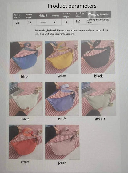 Casual Nylon Hobos Crossbody Bag for Women Designer Shoulder Bags Large Capacity Tote Lady Travel Shopper Bag Female Purses 2025 - RELUX.STORE