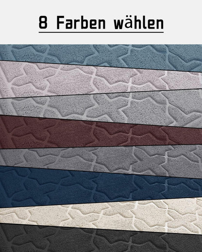 Cat Litter Mat – 35.4" x 23.6" Litter Box Mat with Litter Lock Mesh, Soft, Non - Slip, Water - Resistant, Easy to Clean – Keep Floors Litter - Free (Dark Grey) - RELUX.STORE