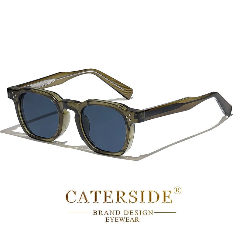 “CATERSIDE Fashion Men’s & Women’s Sunglasses – Small Square Frame, Personalized Design | Stylish Sun Glasses for Travel, Party, Business & Festivals” - RELUX.STORE