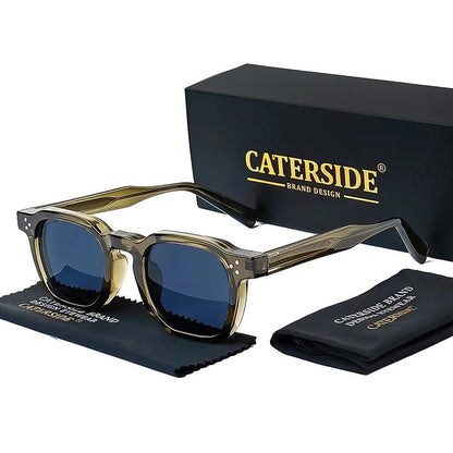 “CATERSIDE Fashion Men’s & Women’s Sunglasses – Small Square Frame, Personalized Design | Stylish Sun Glasses for Travel, Party, Business & Festivals” - RELUX.STORE