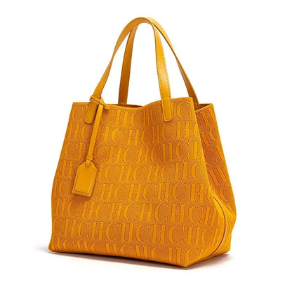 CH Ladies Shoulder Bag Fashion Classic New Pure Color Outer Pocket Ladies Handbag High Quality Craft Large Capacity Handbag - RELUX.STORE