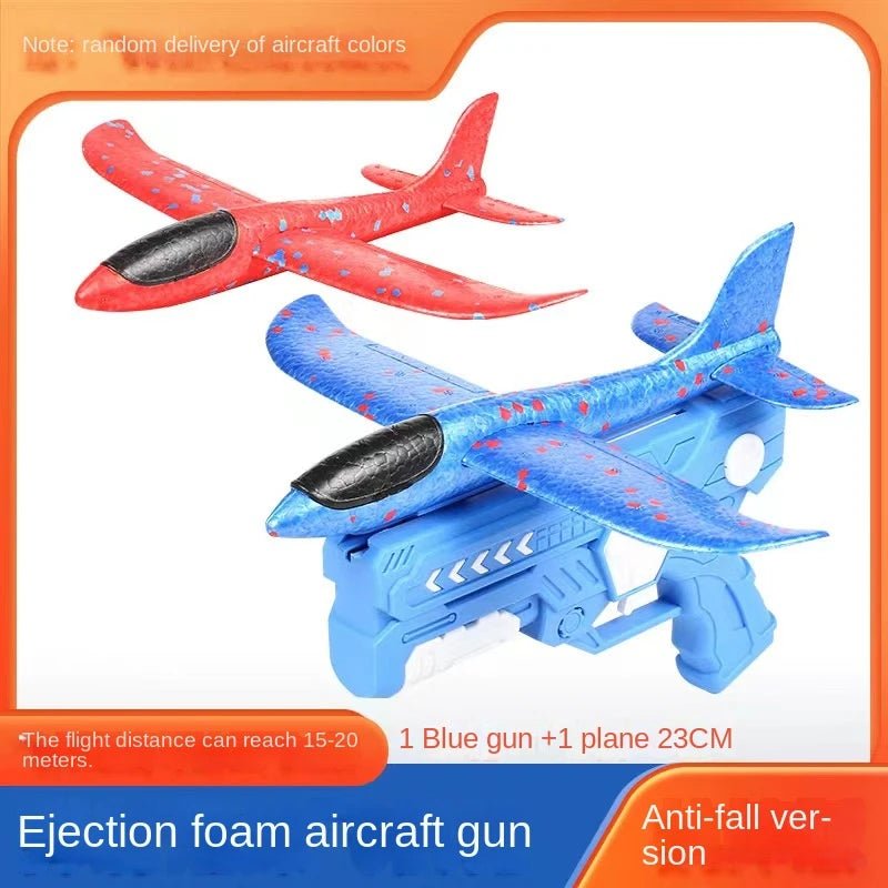 “Children’s Foam Aircraft Glider Toy – Ejection Flying Plane for Outdoor Play, Parent - Child Games & Kids Gifts” - RELUX.STORE