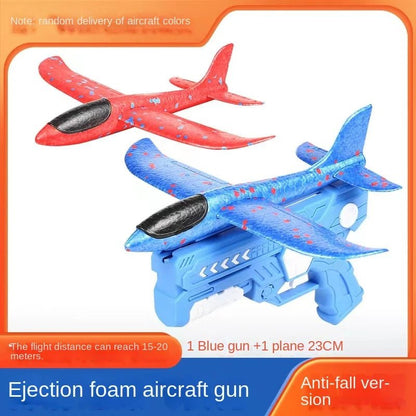 “Children’s Foam Aircraft Glider Toy – Ejection Flying Plane for Outdoor Play, Parent - Child Games & Kids Gifts” - RELUX.STORE