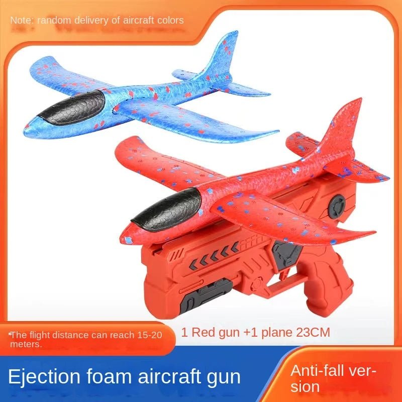 “Children’s Foam Aircraft Glider Toy – Ejection Flying Plane for Outdoor Play, Parent - Child Games & Kids Gifts” - RELUX.STORE