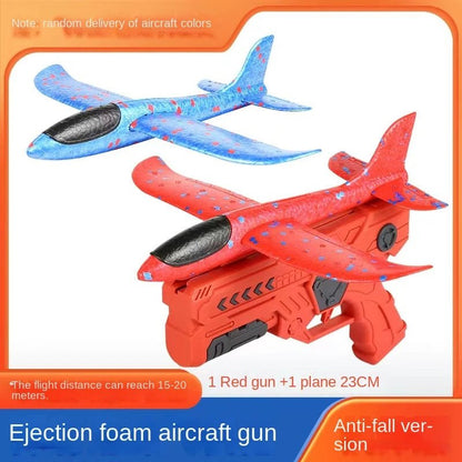“Children’s Foam Aircraft Glider Toy – Ejection Flying Plane for Outdoor Play, Parent - Child Games & Kids Gifts” - RELUX.STORE