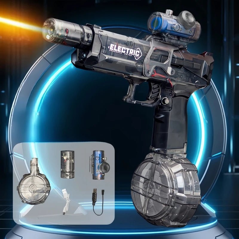 “Children’s High - Pressure Electric Water Gun – Automatic Outdoor Pool & Beach Toy for Kids, Summer Water Fight Games & Gifts” - RELUX.STORE