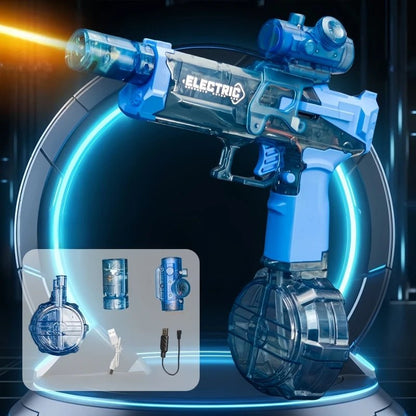 “Children’s High - Pressure Electric Water Gun – Automatic Outdoor Pool & Beach Toy for Kids, Summer Water Fight Games & Gifts” - RELUX.STORE